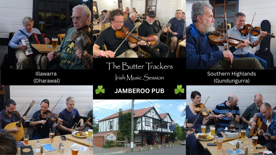 The Butter Trackers Irish Session Friday 24 July