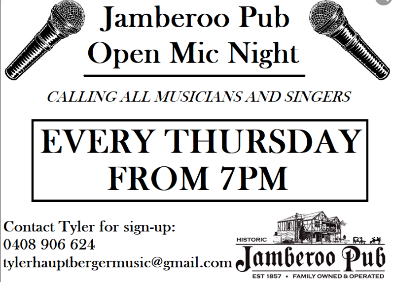 Jamberoo Pub Open Mic Night